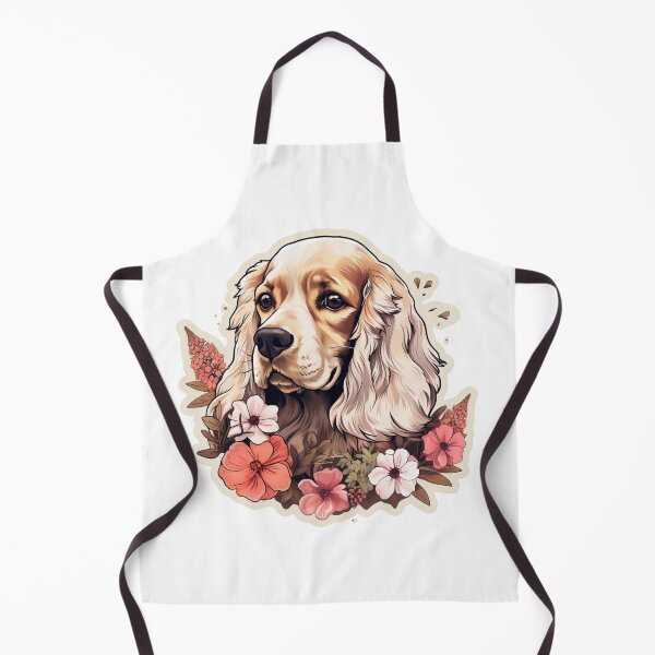 Item preview, Cute Flower American Cocker Spaniel Mom Dad Guardian Angel Best Friend Doggie Paw designed and sold by SMARTKIT  DESIGNAGENCY.