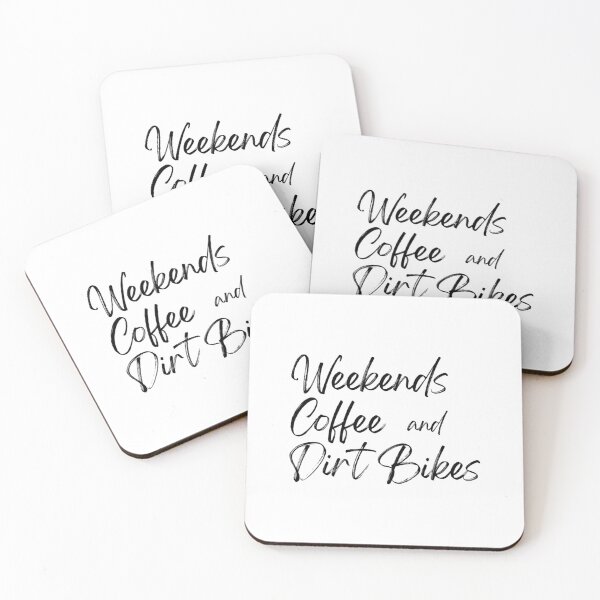 Item preview, Weekends Coffee and Dirt Bikes designed and sold by titushuel.