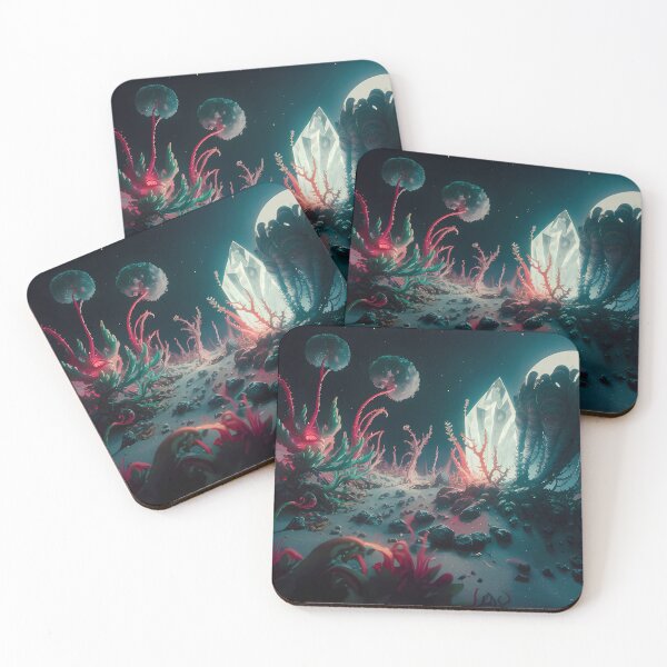 Item preview, flower blooming in space digital art   designed and sold by FashionCanvas23.