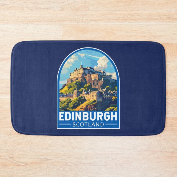Item preview, Edinburgh Scotland Travel Art Emblem designed and sold by KrisSidDesigns.