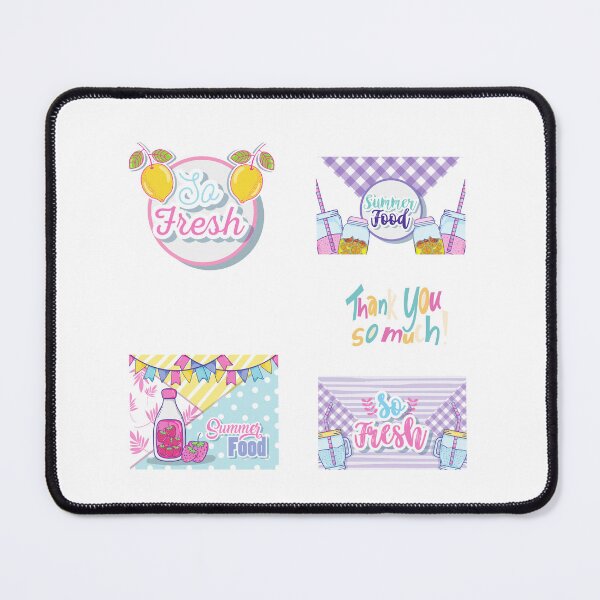 Item preview, illustrations of summer drinks, ideal for summer days designed and sold by huape.