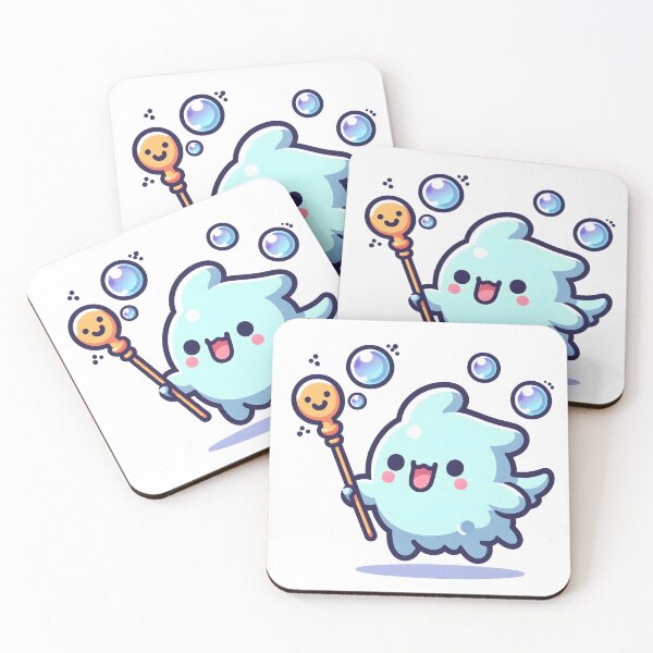 Item preview, Kawaii Breezy Lich With Bubble Wand designed and sold by CanvasCutie.