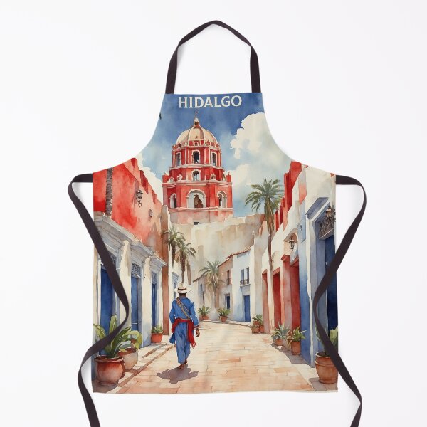 Item preview, Zempoala Hidalgo Mexico Magic Town Vintage Travel Tourism Watercolor Poster  designed and sold by TravelersGems.