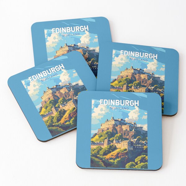 Aperçu de l'œuvre Edimbourg Ecosse Voyage Art Vintage créée et vendue par KrisSidDesigns.