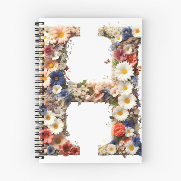 Item preview, Letter “H” containing flowers designed and sold by yeekazar.
