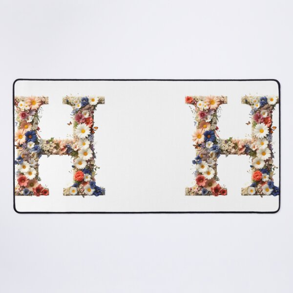 Item preview, Letter “H” containing flowers designed and sold by yeekazar.
