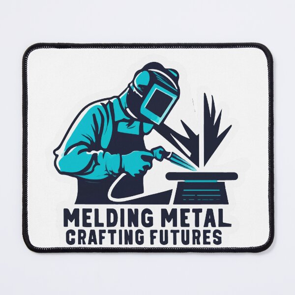 Item preview, Welder Silhouette - Melding Metal, Crafting Futures designed and sold by NiftyWrx.
