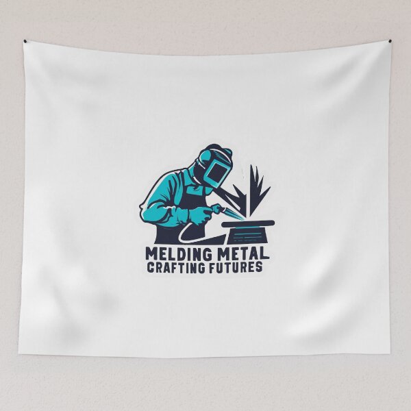 Item preview, Welder Silhouette - Melding Metal, Crafting Futures designed and sold by NiftyWrx.