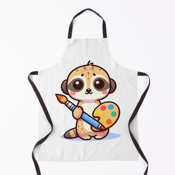 Item preview, Kawaii Meerkat as Artist designed and sold by CanvasCutie.