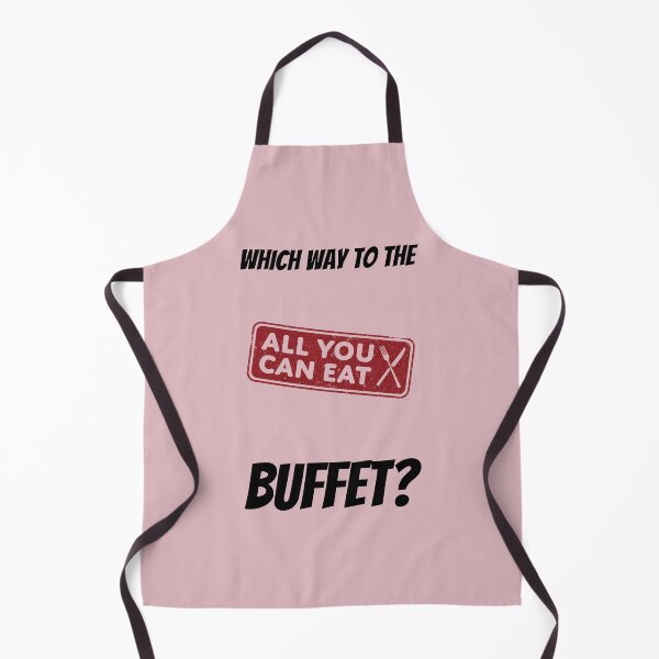 Item preview, Which Way To The Buffet? and Sticker Pack designed and sold by ShamblesShirts.