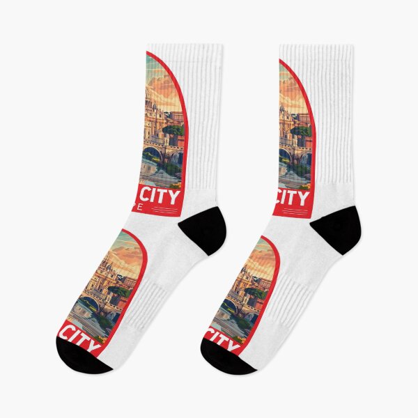 Item preview, Vatican City Travel Art Emblem designed and sold by KrisSidDesigns.