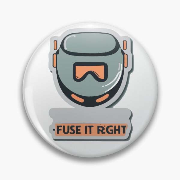 Item preview, Minimalist Welder's Mask - 'Fuse it Right' Quote designed and sold by NiftyWrx.