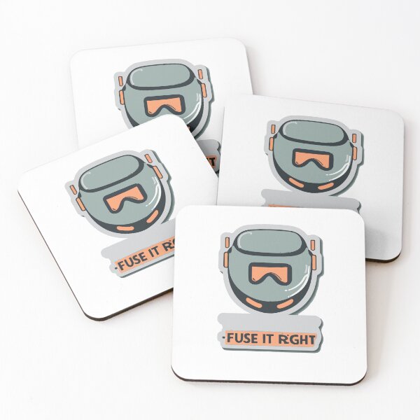 Item preview, Minimalist Welder's Mask - 'Fuse it Right' Quote designed and sold by NiftyWrx.