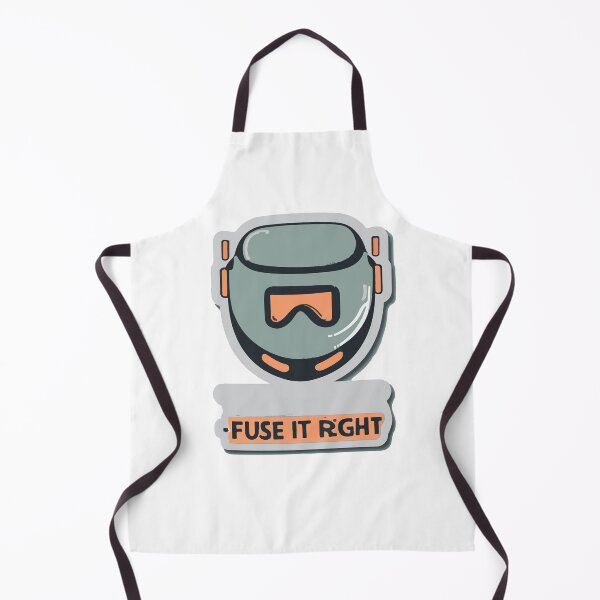 Item preview, Minimalist Welder's Mask - 'Fuse it Right' Quote designed and sold by NiftyWrx.