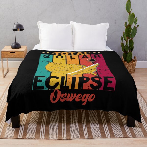 Item preview, Eclipse Memories In Oswego , Total Solar Sclipse Funny Vintage Retro USA 08.04.2024 designed and sold by ArtByKatti.
