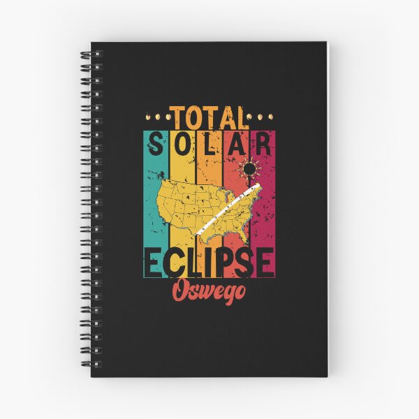 Item preview, Eclipse Memories In Oswego , Total Solar Sclipse Funny Vintage Retro USA 08.04.2024 designed and sold by ArtByKatti.