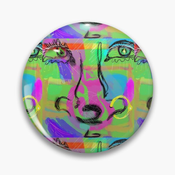 Item preview, Untitled Abstract Face designed and sold by TMSpaintz.