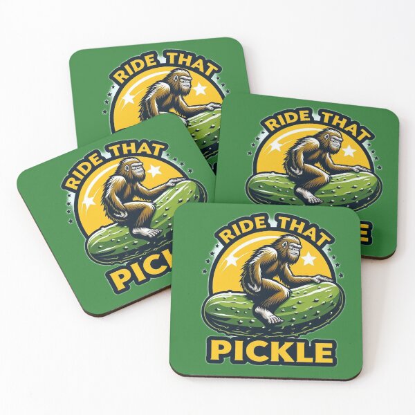 Artikelvorschau, Bigfoot, Ride That Pickle Lustig entworfen und verkauft von Alexander Bros.