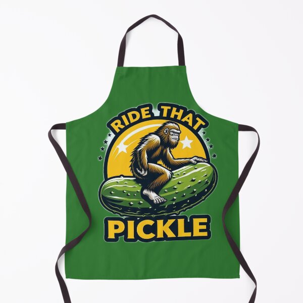 Artikelvorschau, Bigfoot, Ride That Pickle Lustig entworfen und verkauft von Alexander Bros.