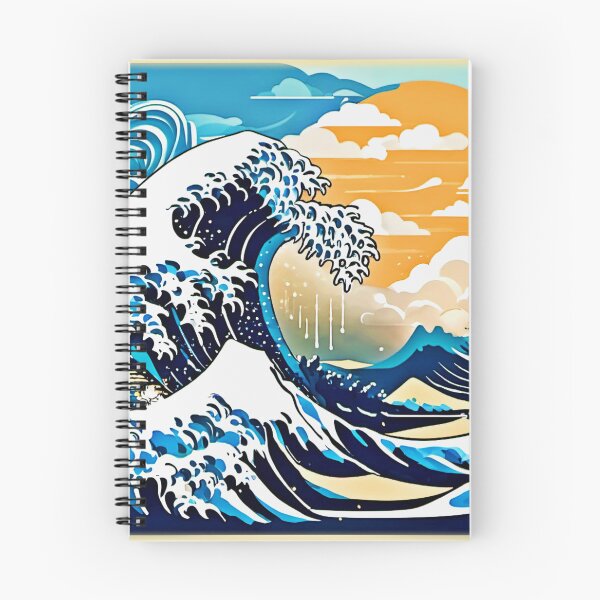 Item preview, Great Wave Art designed and sold by Health And Fitness Posts e-Store.