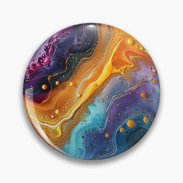 Item preview, Abstract Fluid Art #24 designed and sold by BellaMalluArt.