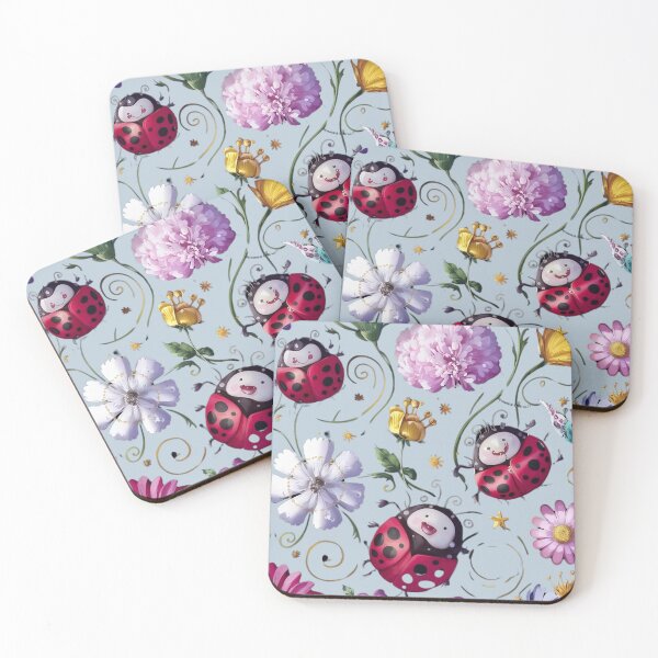 Item preview, Colorful Ladybugs Ladybird Bugslovely designed and sold by DunuStore.