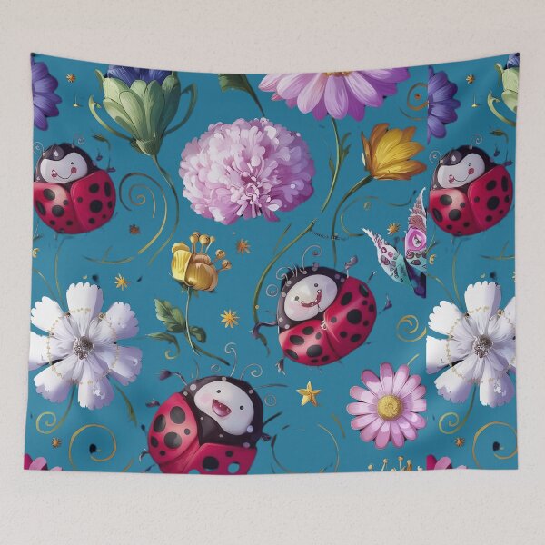 Item preview, Colorful Ladybugs Ladybird Bugslovely designed and sold by DunuStore.