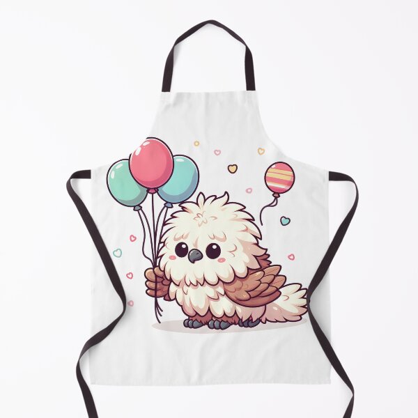 Item preview, Kawaii Fluffy Griffon With Balloons designed and sold by CanvasCutie.