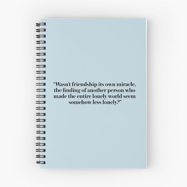 Item preview, A Little Life Quote Friendship designed and sold by baranskini.