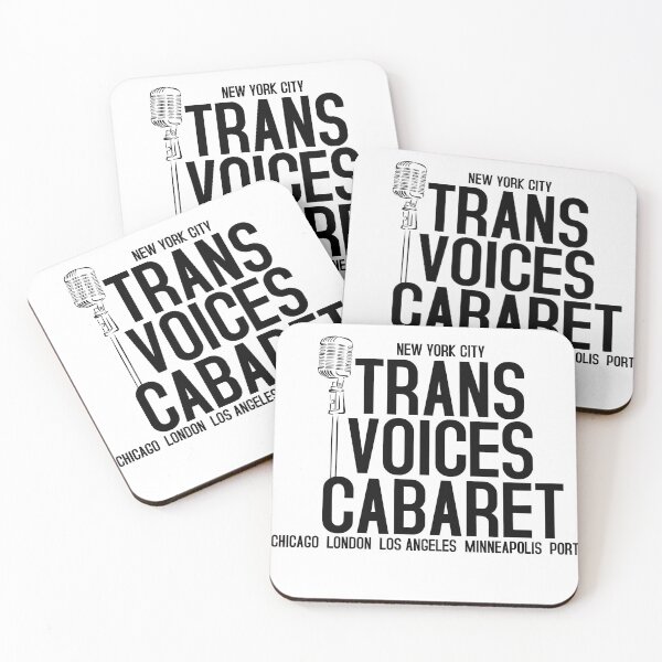 Item preview, Trans Voices Cabaret Logo designed and sold by freshinkarts.