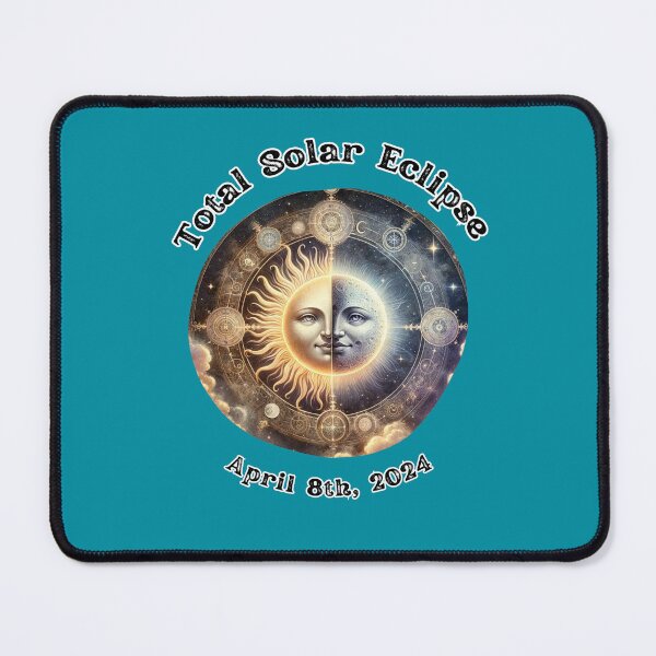 Item preview, Total Solar Eclipse April 8th, 2024 Celestial Design designed and sold by Digital-Fusion.