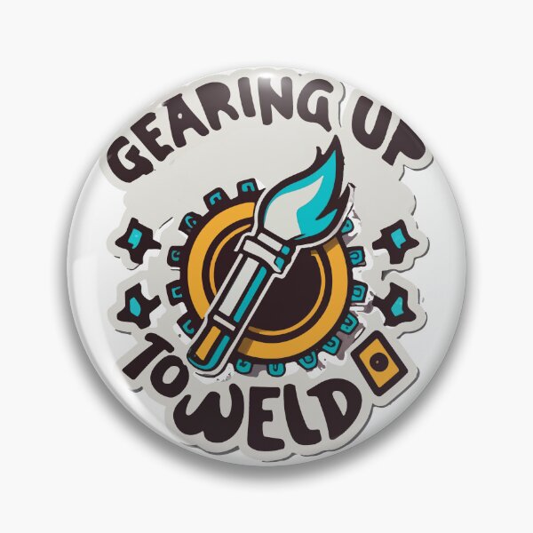Item preview, Gearing Up to Weld - Industrial Gear and Torch Design designed and sold by NiftyWrx.