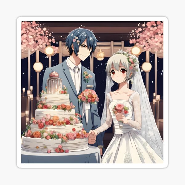 Anime Boy in Wedding Dress