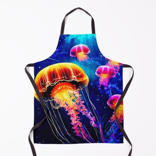Item preview, Glowing Jellyfish Scene designed and sold by Health And Fitness Posts e-Store.