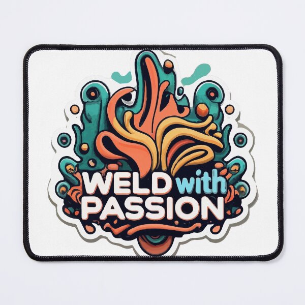 Item preview, Weld with Passion - Abstract Molten Metal Design designed and sold by NiftyWrx.