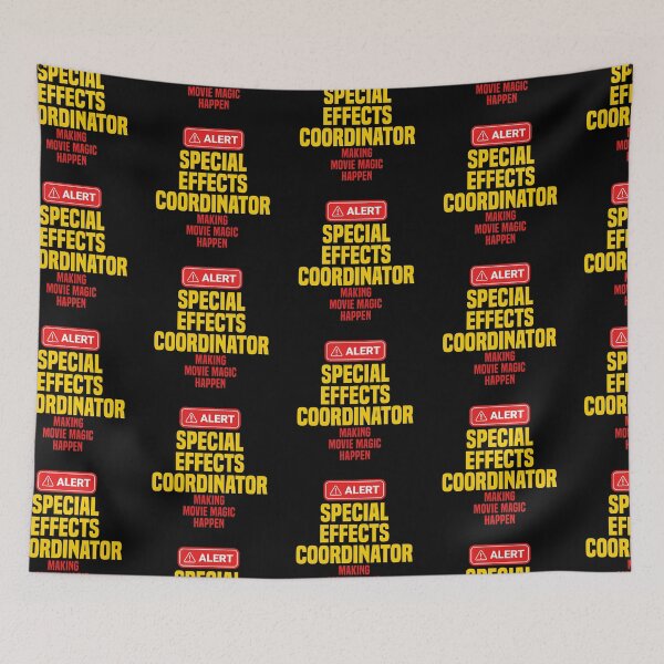Item preview, Special Effects Coordinator Making Movie Magic Happen designed and sold by NermilioDesigns.