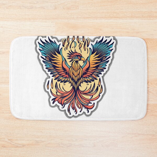 Item preview, Fiery Phoenix Rises from Welding Sparks - Fantasy Welder Emblem designed and sold by NiftyWrx.