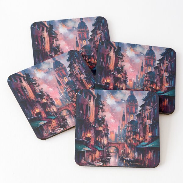 Item preview, Old European town designed and sold by Pixeledfox.