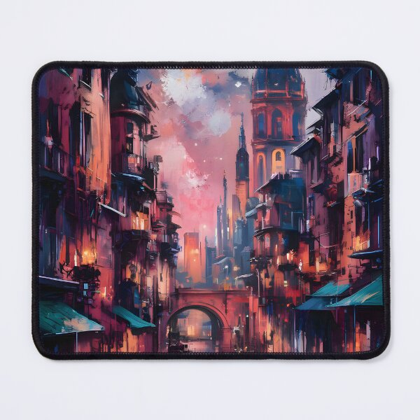 Item preview, Old European town designed and sold by Pixeledfox.