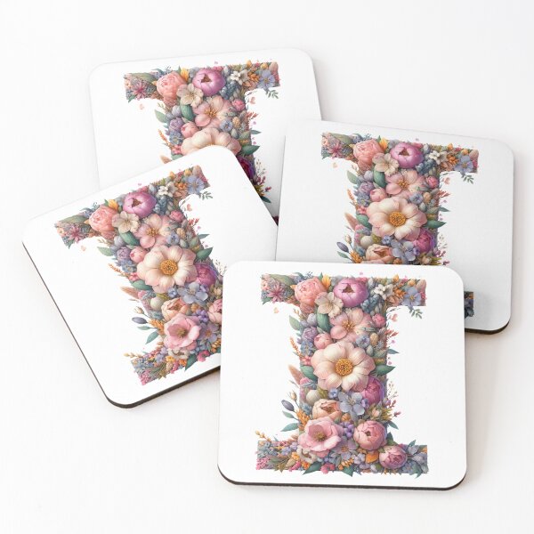 Item preview, Letter “I” containing flowers designed and sold by yeekazar.