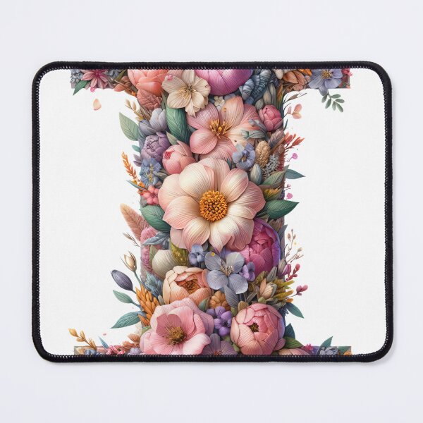 Item preview, Letter “I” containing flowers designed and sold by yeekazar.