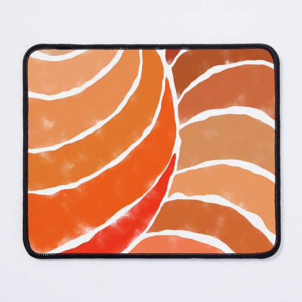 Item preview, Tropic Tile Orange, Red and Sepia Leaves designed and sold by NoaaDesign.