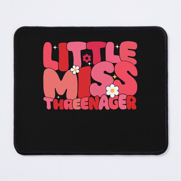 Item preview, Happy 3rd Birthday Girl Toddler Little Miss Threenager Girl designed and sold by clothesy7.
