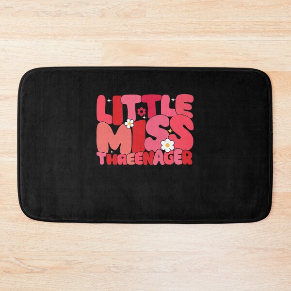 Item preview, Happy 3rd Birthday Girl Toddler Little Miss Threenager Girl designed and sold by clothesy7.
