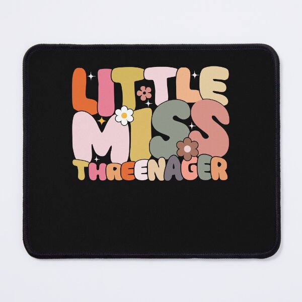 Item preview, Threenager Girl Lil Miss Threenager Toddler Girl Third Birthday designed and sold by clothesy7.