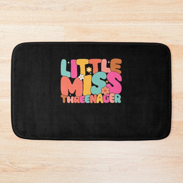 Item preview, Little Miss Threenager Birthday Girl Turning 3 designed and sold by clothesy7.