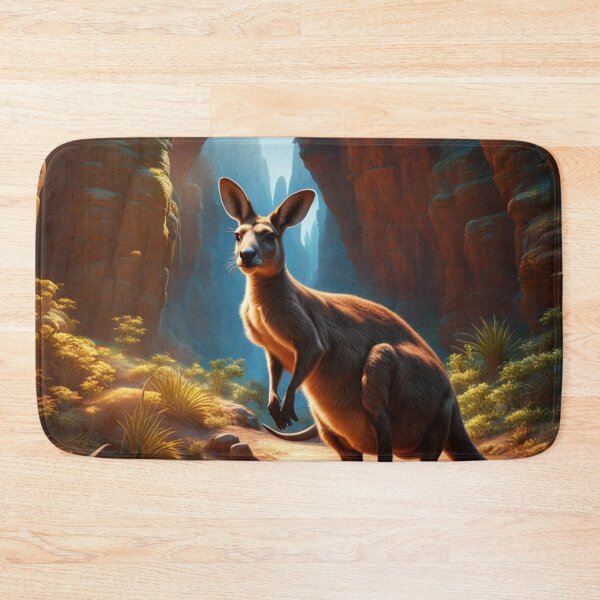 Item preview, Kangaroo in a canyon | Australia, Summer designed and sold by QShore.