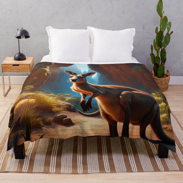 Item preview, Kangaroo in a canyon | Australia, Summer designed and sold by QShore.