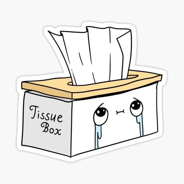 Artikel-Vorschau von süße traurige Taschentuchbox, designt und verkauft von JJadx.