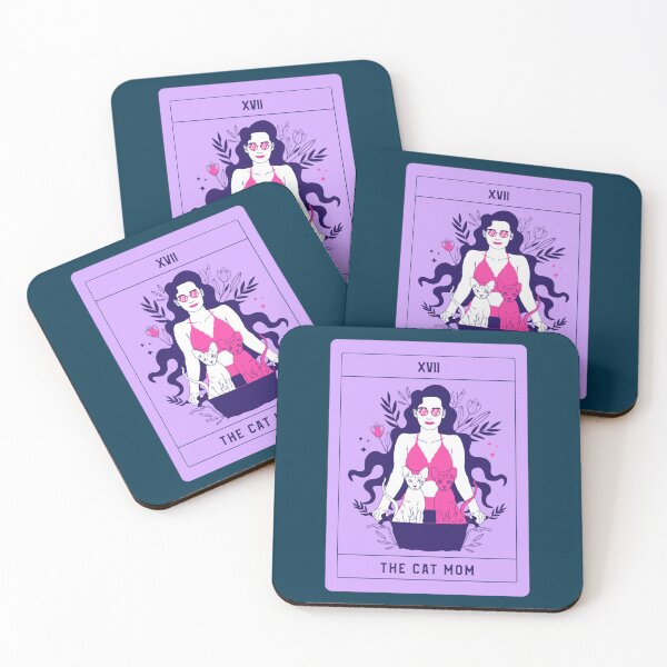 Item preview, The Cat Mom Tarot Card designed and sold by redlinecs.